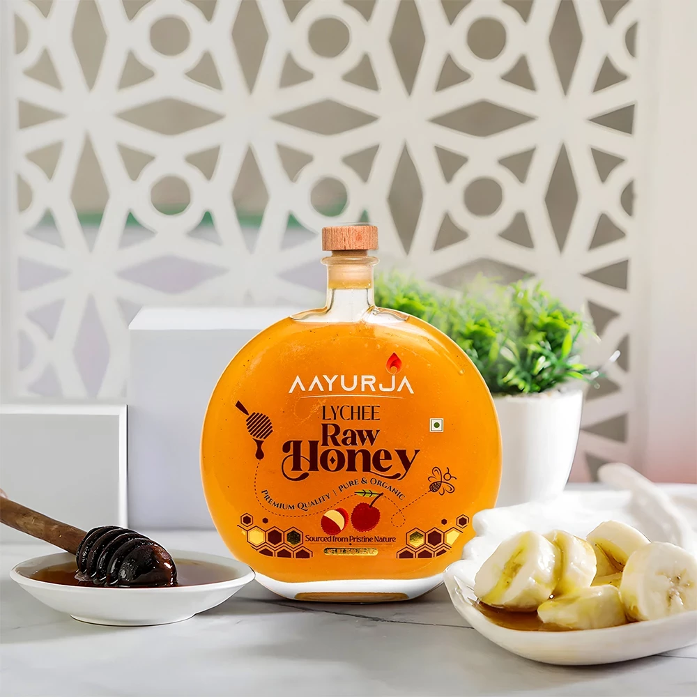 100% Pure Organic - Lychee Raw Honey