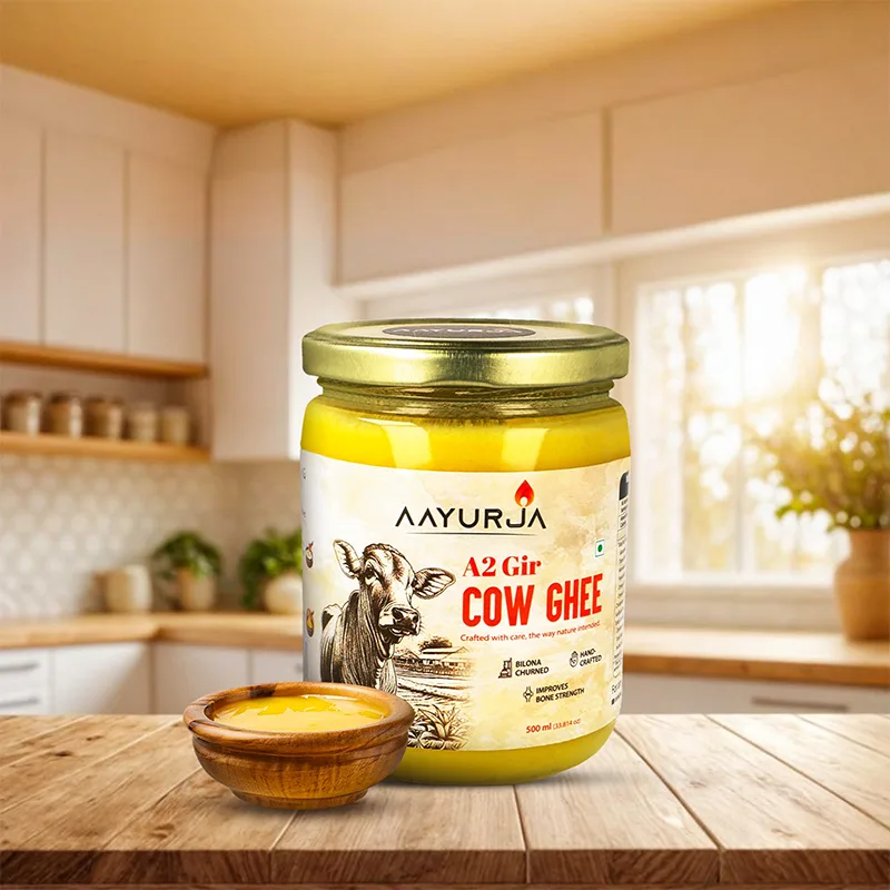 A2 Gir Cow Ghee – Bilona Churned, Handcrafted, Pure & Natural