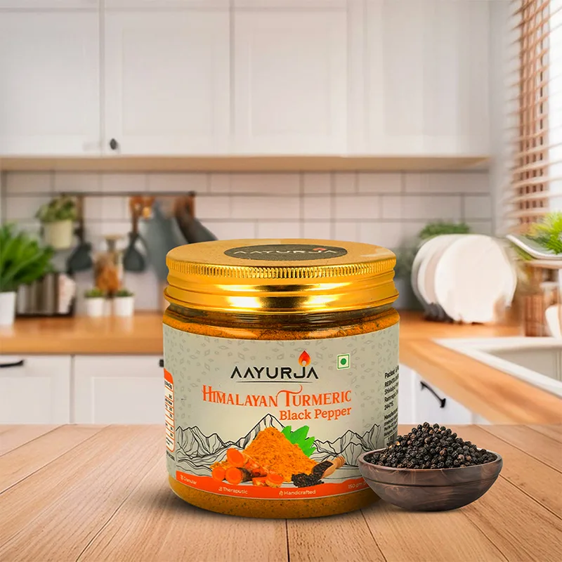 Organic Himalayan Turmeric Black Pepper – Therapeutic & Granular Blend